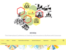 Tablet Screenshot of iccig.org